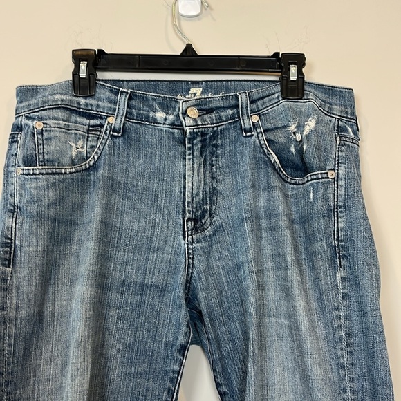 7 Seven for All Mankind Carsen Relaxed Jeans Men's 32X29 - Picture 3 of 8